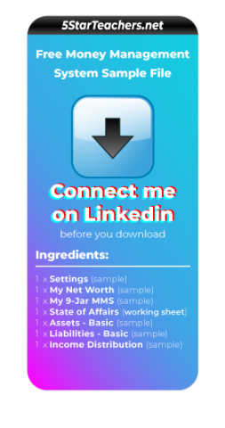A banner image to show that people can download something free of charge on this page after they have connected with me on Linkedin
